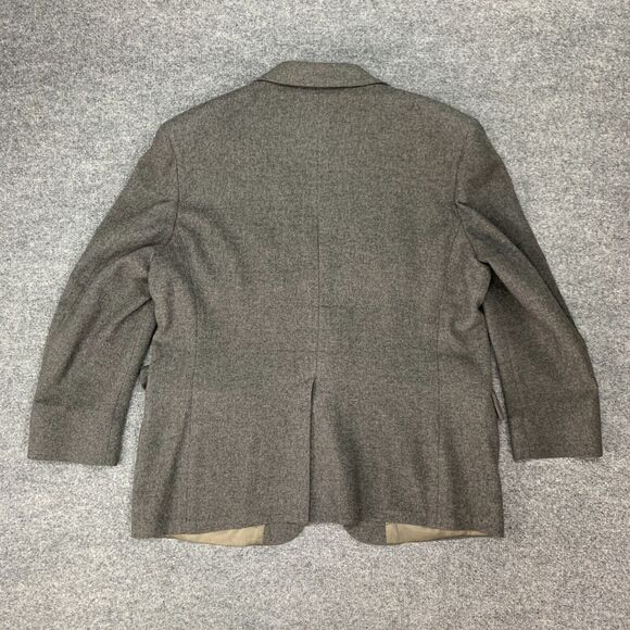 Vintage Anderson Little Strathmore Blazer Mens 44 Camel Hair 2 Button Sport Coat - Picture 8 of 15